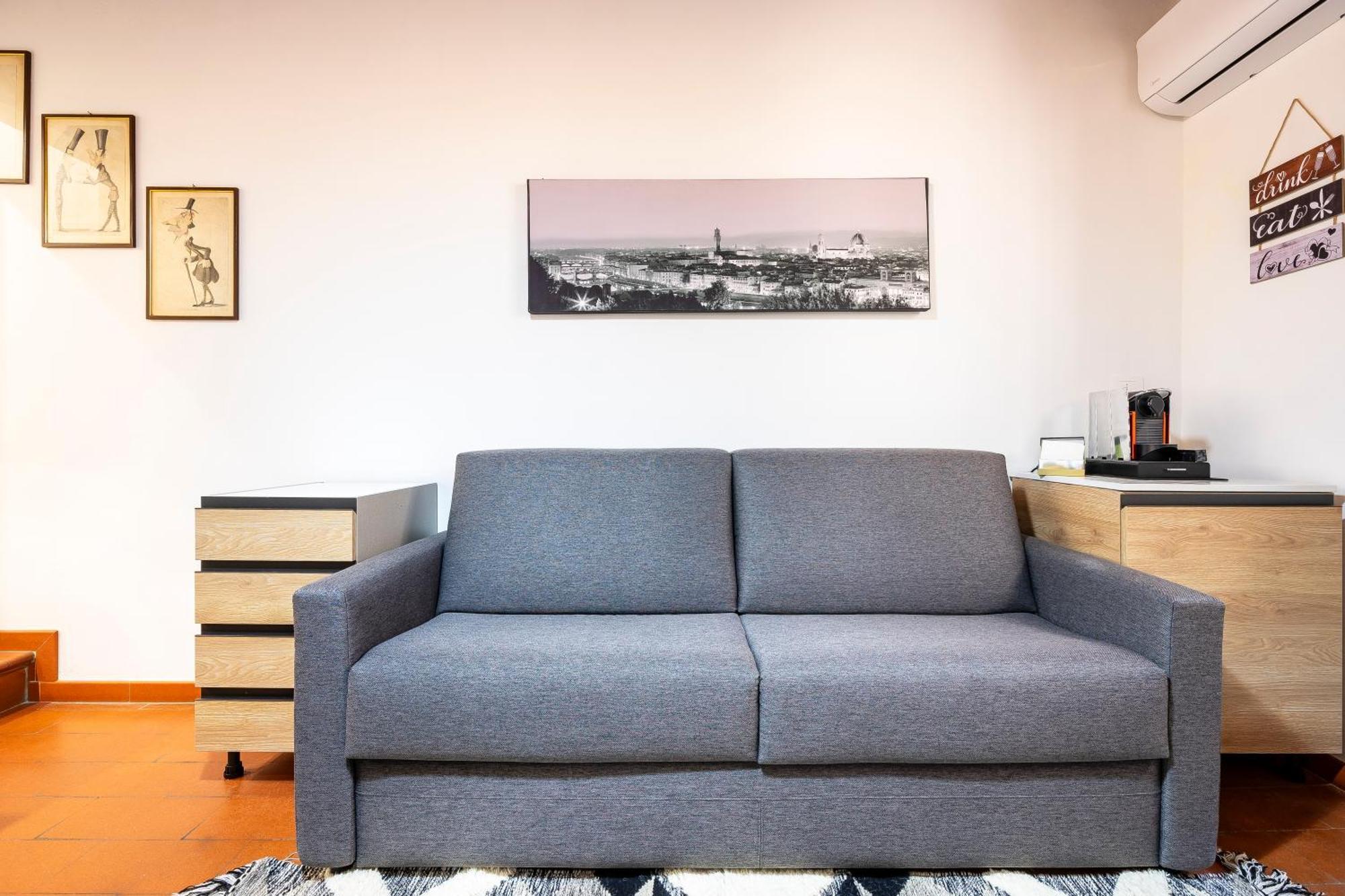 Flat Moon Over Florence Terrace And Free Parking Екстер'єр фото