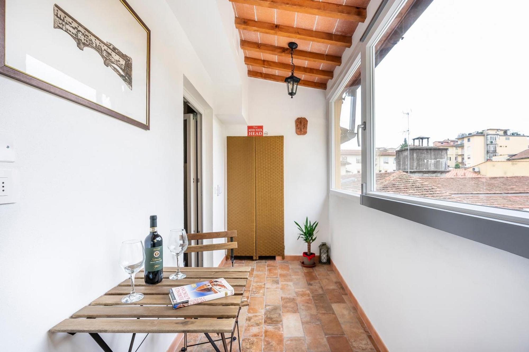 Flat Moon Over Florence Terrace And Free Parking Екстер'єр фото